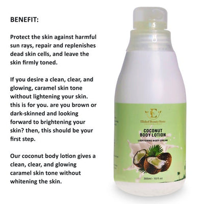 Coconut body Lotion  ( For Those that want to maintain their natural Skin)