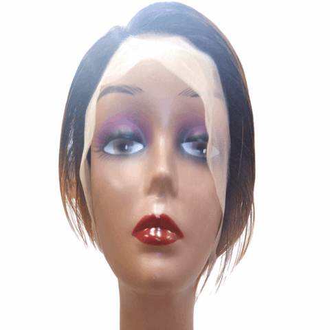 Scull Cap Pixie Cut Wig with frontal