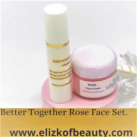 Better Together Rose Face Set  (Mild in nature and suitable for Light skin only)