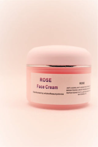 Rose Face cream ( Face brightening & spot removal) - elizkofbeauty