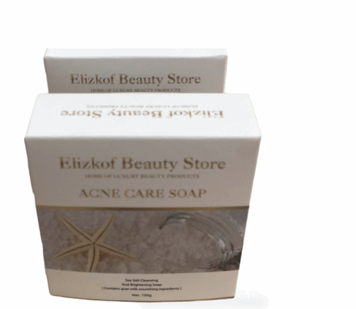 SEA SALT ACNE TREATMENT BAR SOAP.