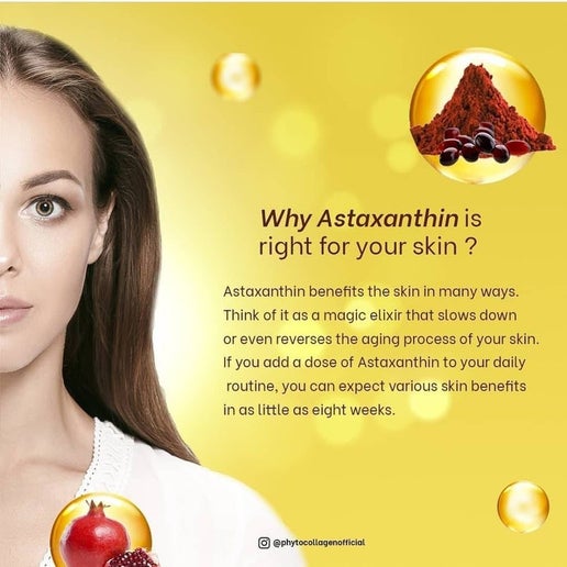 Phyto Astaxanthin Glutathione Whitening Flawless, Glowing Skin - elizkofbeauty