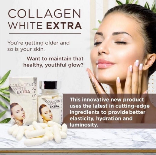 Collagen White Extra Crystal Pure - elizkofbeauty