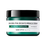 30 Days Miracle Cream, 60g, Mild Skin Barrier Cream, Acne-Fighting, for Sensitive Skin, Calming, Cleanse + Protect Skin, Anti-wrinkle - elizkofbeauty