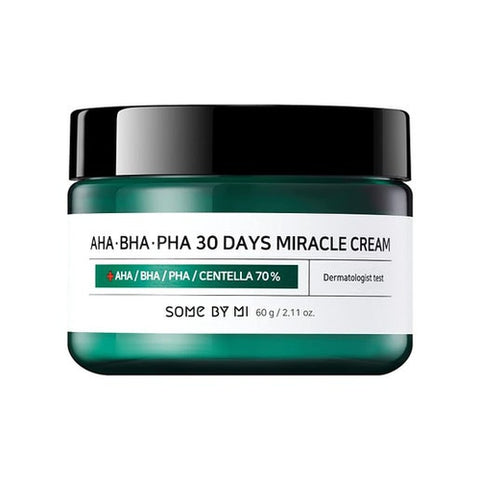 30 Days Miracle Cream, 60g, Mild Skin Barrier Cream, Acne-Fighting, for Sensitive Skin, Calming, Cleanse + Protect Skin, Anti-wrinkle - elizkofbeauty