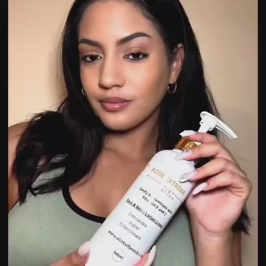 ROSE EXTREME.  Active  Lotion for Face &amp; Body.