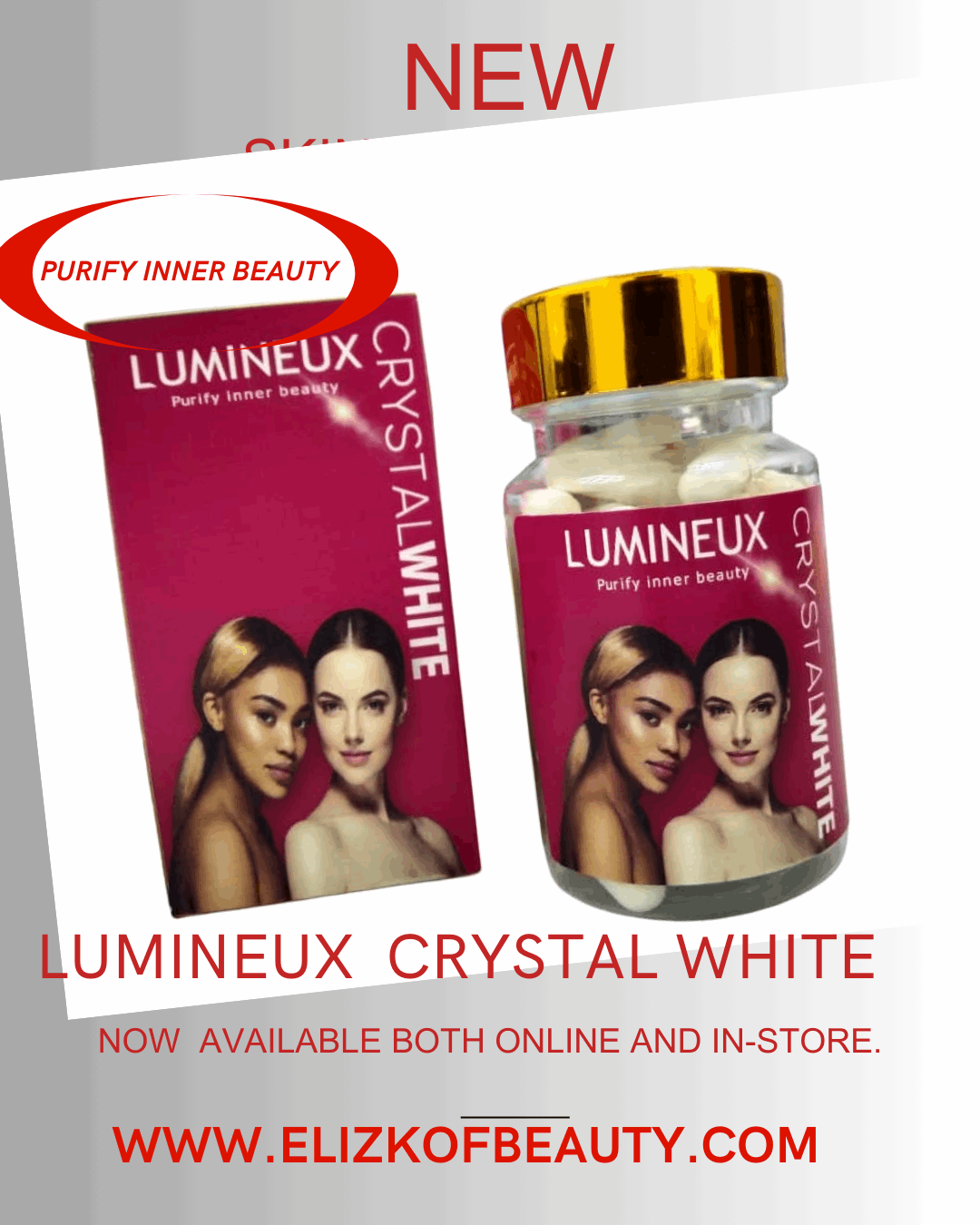 LUMINEUX CRYSTAL WHITE - Purity inner beauty