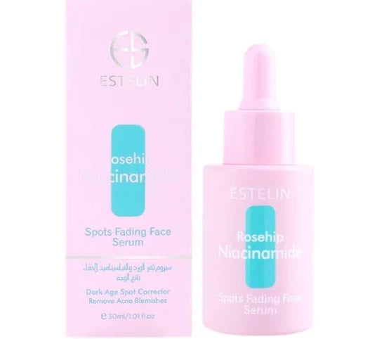 Estelin Rosehip Niacinamide Spots Fading Face Serum - elizkofbeauty